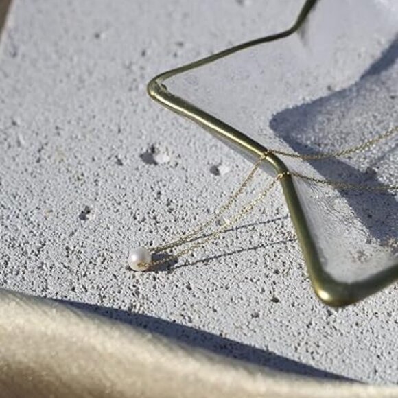 Solitaire Pearl Necklace - Picture 3 of 4